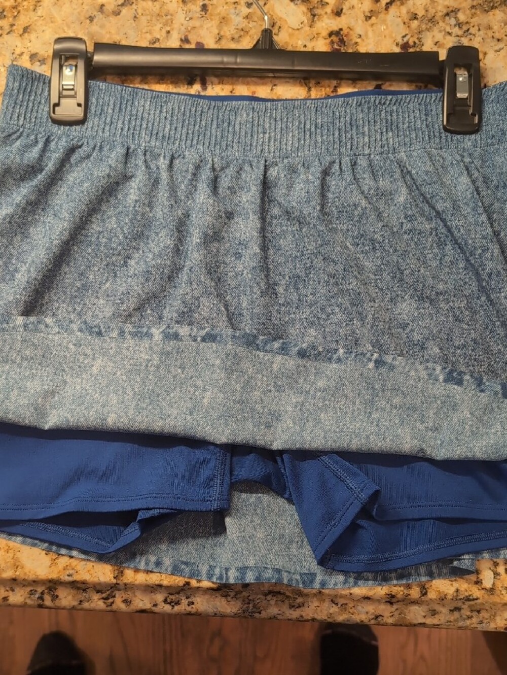 Nike Blue Denim-Effect Circle Skort - Almost New! - Picture 4 of 10